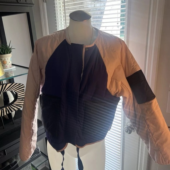 Free People Movement Outta Left Field Jacket A1 Sapphire Skies Combo Size Small - Picture 5 of 6